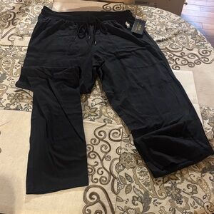 Polo by Ralph Lauren Black Lounge Pants
